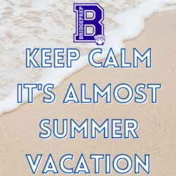 The end of the school year is almost here!